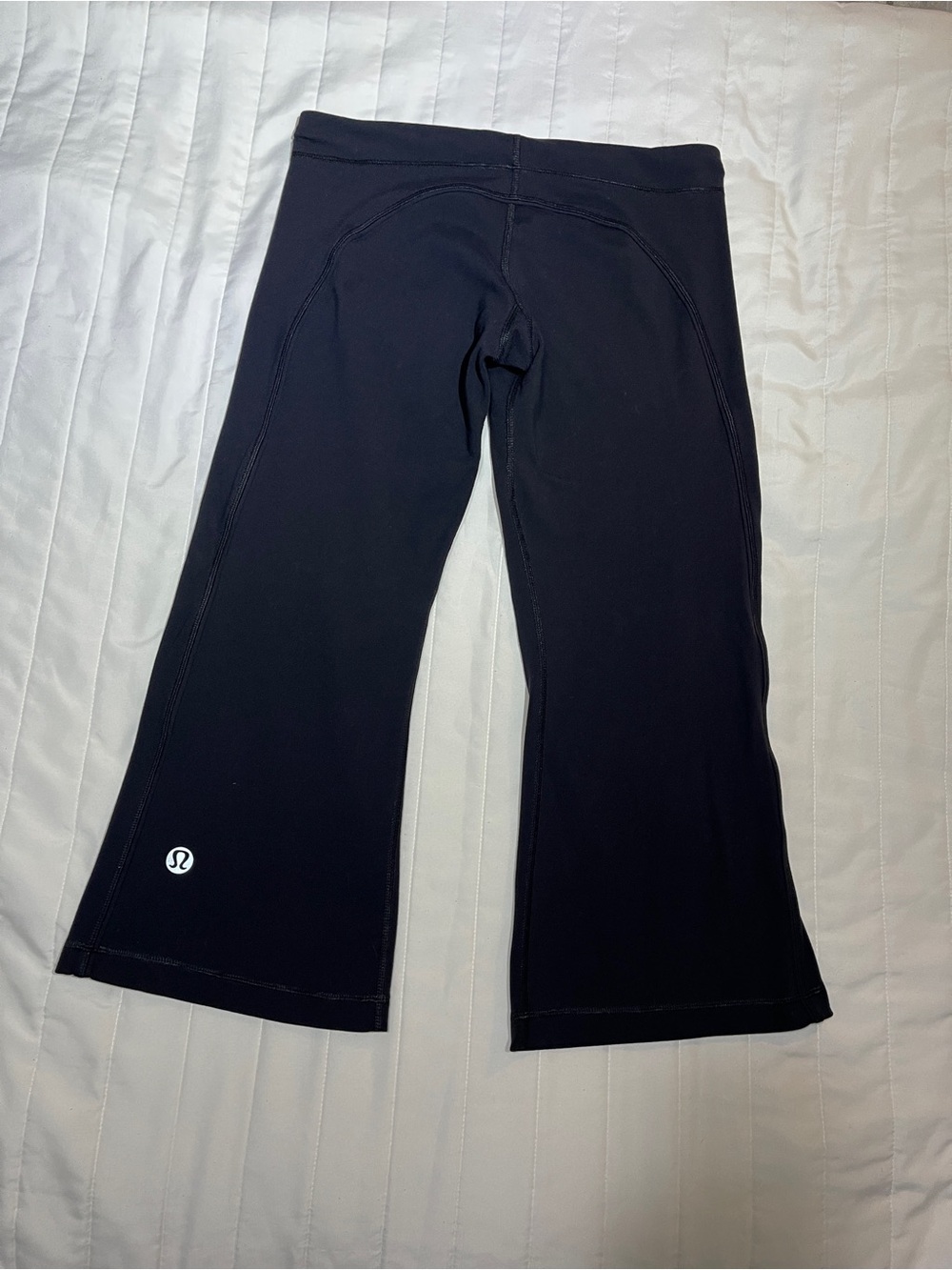 lululemon athletica Black Flared Leggings
